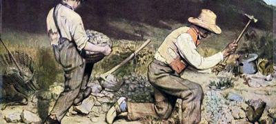 Tableau de gustave courbet