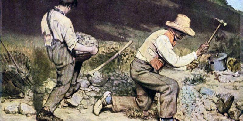 Tableau de gustave courbet